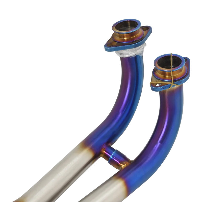 For YAMAHA TMAX530 TMAX 500 530 560 2017 - 2023 Full System Motorcycle Exhaust Modify Connection 50.8MM Escape Front Link Pipe - Image 3