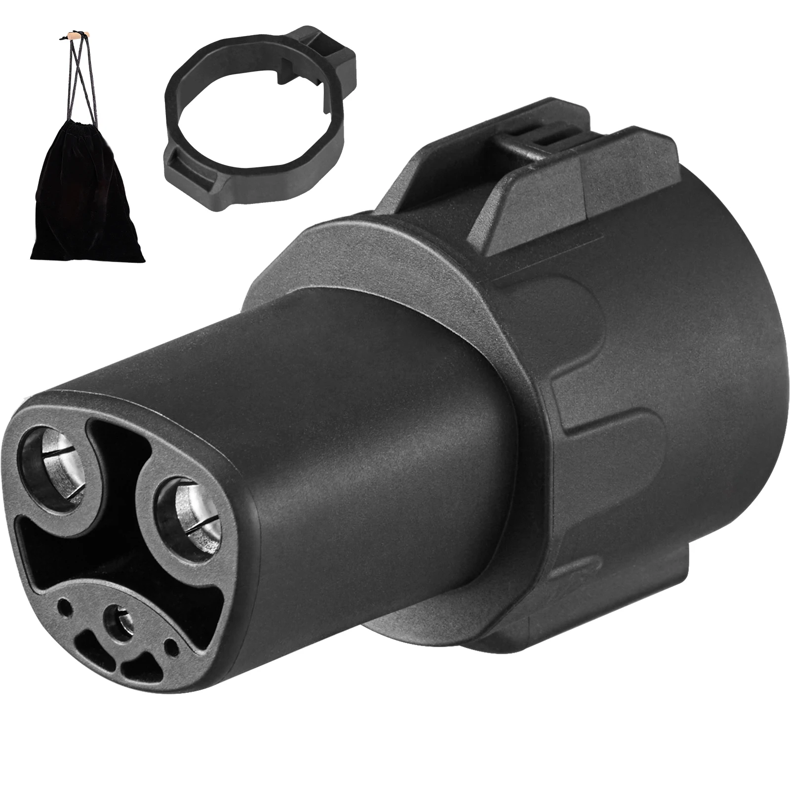 SucceBuy J1772 to Tesla Charger Adapter 80Amp 240V AC SAE J1772 EV Charging Adapter IP65 Compatible with Tesla Model 3, Y, S, X