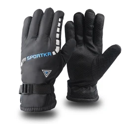 Waterproof Thermal Winter Sport Gloves (A (Blue))