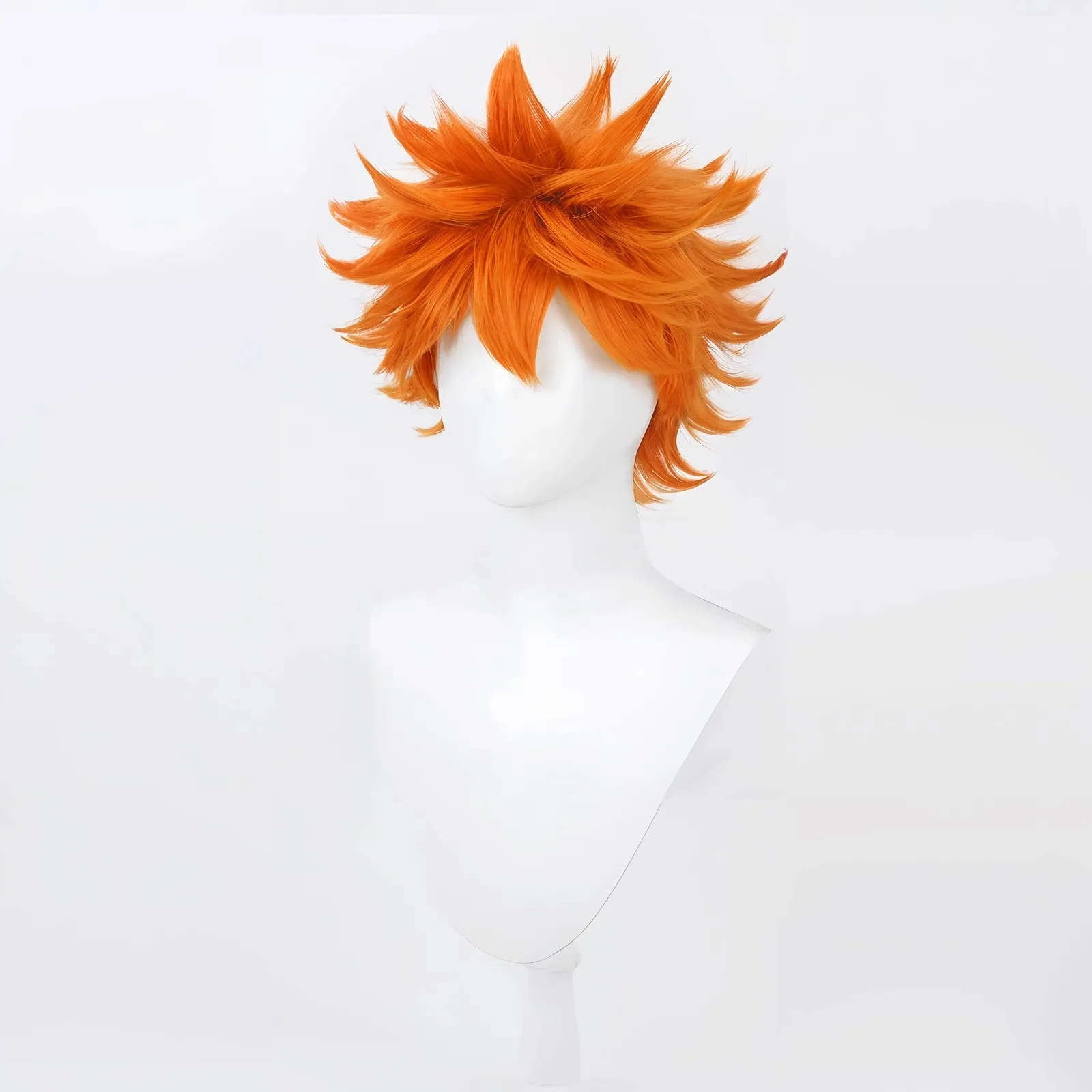 Ashely Hinata Shoyo Cosplay Wig Shoyo Hinata High Quality 30cm Short Orange Heat Resistant Synthetic Hair Anime Role Play Wig