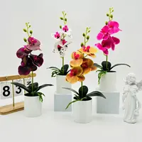 Bonsai Simulated Butterfly Orchid Artificial
