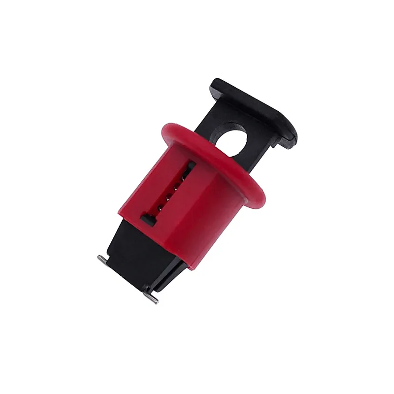 1Pc Electrical Safety Lockout Circuit Breaker Lock Miniature Air Switch Breaker Lockout for Power Isolation pinout safety lock