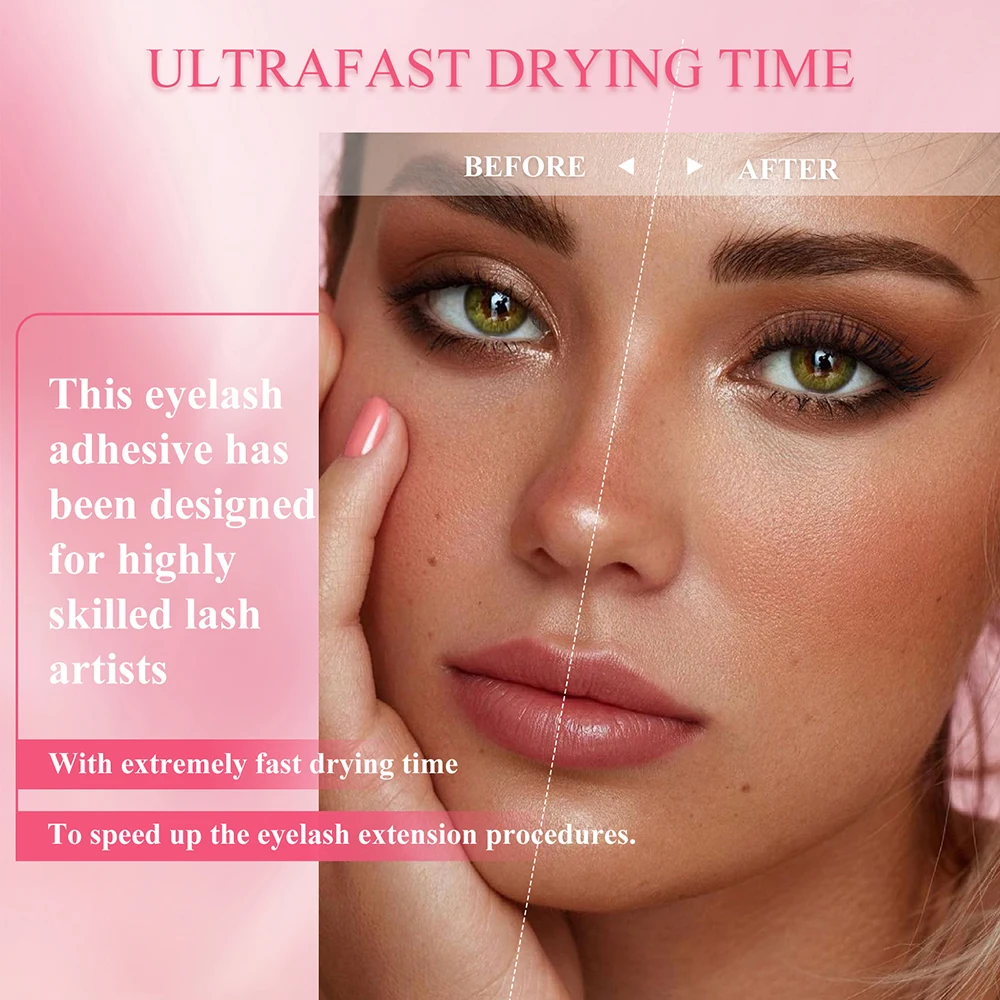 NAGARAKU New Glue for Lashes Eyelash Glue Low Fume Slightly Irritant Adhesive 6