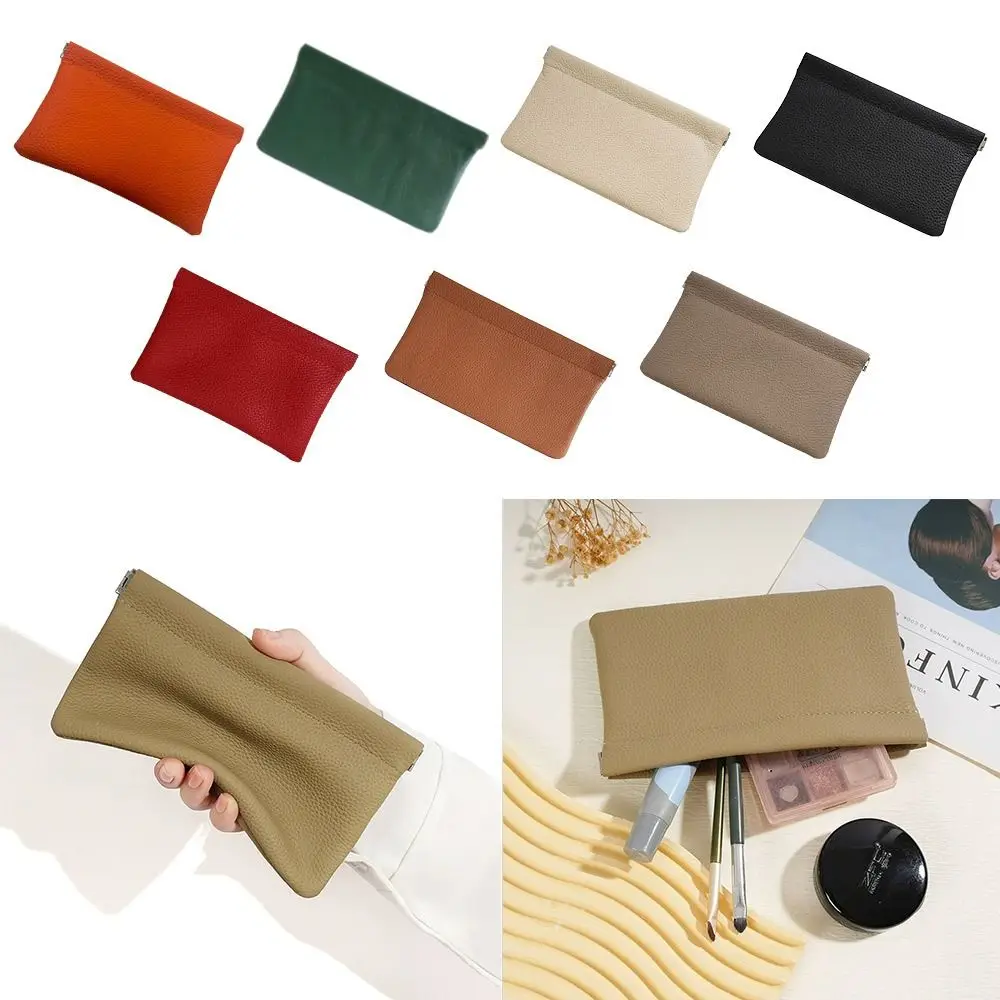 Elegant PU Leather Ultra-thin Wallet - Large Capacity Coin Purse & Card Holder
