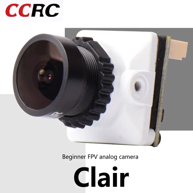 Caméra FPV CCRC 1500TVL 5-30V M8 16:9 NTSC/PAL Super WDR pour Drone RC