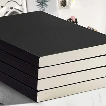 Blocco note A5 256 pagine, quaderno per schizzi bianco, diario scolastico, cancelleria per ufficio