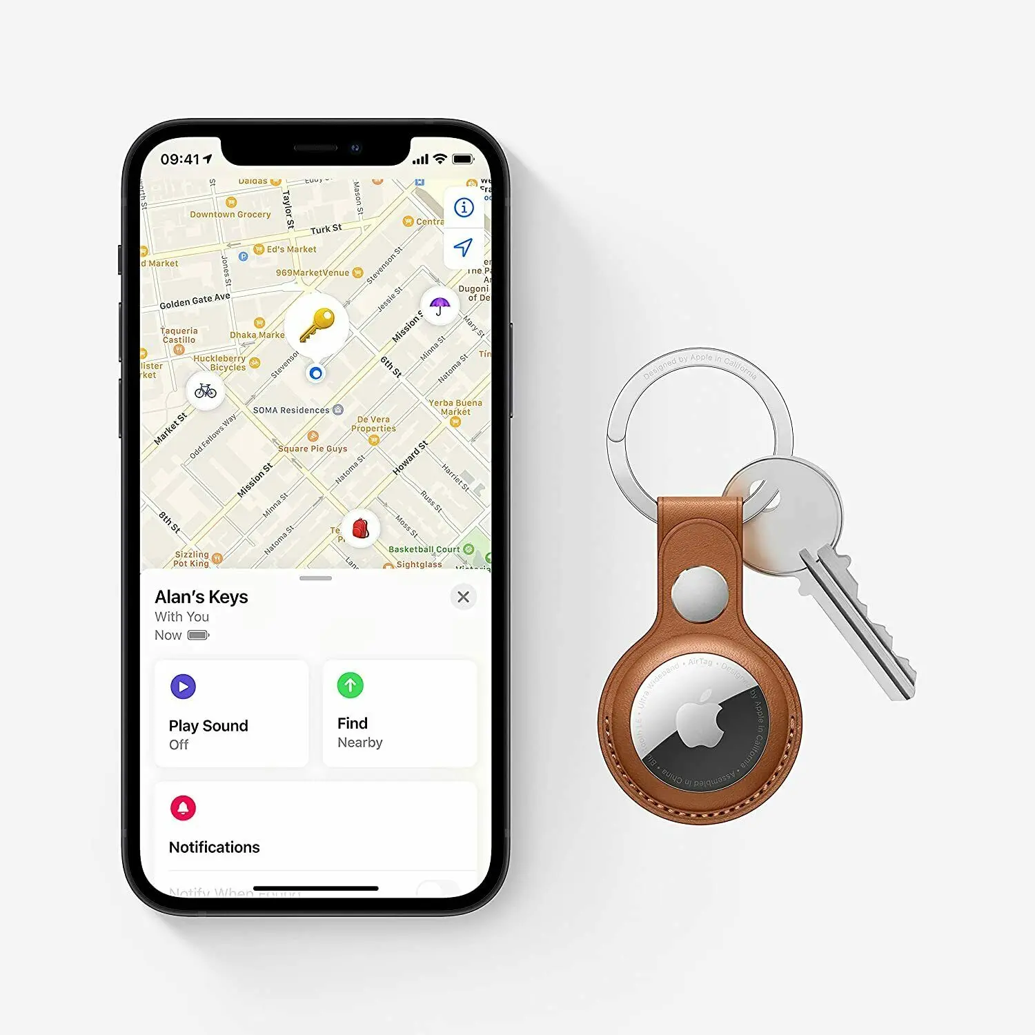 Apple AirTag Anti Lost Tracker Anti Lose Tracker GPS Locator Key Finder Item Locator Key Chain Locator Anti Lost Locator