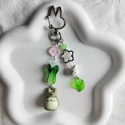 Adorable Handmade Cat Charm Fashion Accessory (Green)