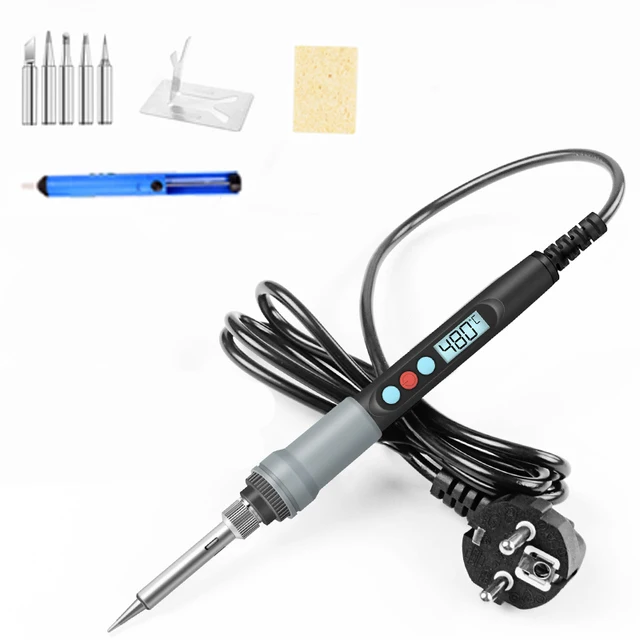 90 واط سبيكة لحام المحمولة تعديل درجة الحرارة الرق...