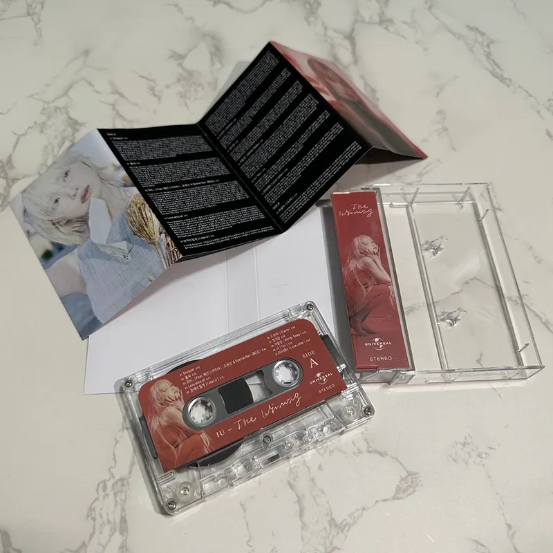 Vintage Unopened Korean Solo Song Cassette with Lyric Book - Retro Audio Collectible