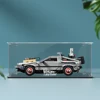 Acrylic Display Box for Lego 10300 Back to the Future Time Machine Dustproof Clear Display Case (Lego Set not Included） 4