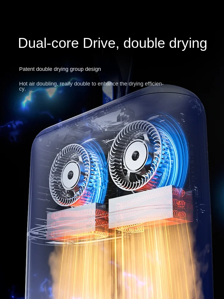 220V Portable Clothes Dryers Household Drying Clothes Small New Dryer Clothes Folding Portable Travel Household Appliances 4
