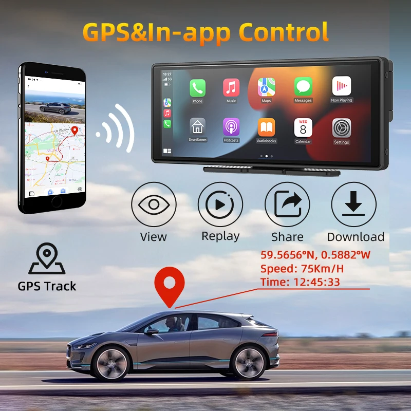    ķ  ī÷  ȵ̵ ڵ DVR, 5G , GPS ׺̼, Ĺ ī޶,  , 8.9 ġ, 4K, 180 