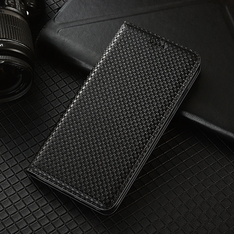 Genuine Luxury Leather Magnetic Flip Phone Case For OPPO Realme 2 3 5 6 Pro 3i 5i 5s 6i 6S Business Wallet Cover