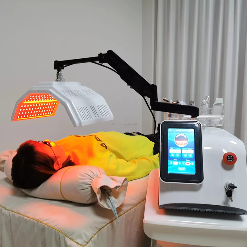 PDT LED Red Light Therapy LED Lampe Photodynamic 7 Color Skin Whitening