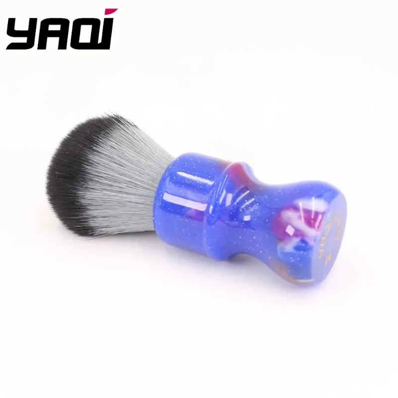 2026 남성용 면도 브러쉬 야치 24MM 컬러풀 스페이스 핸들 팀버 울프 노트 부..