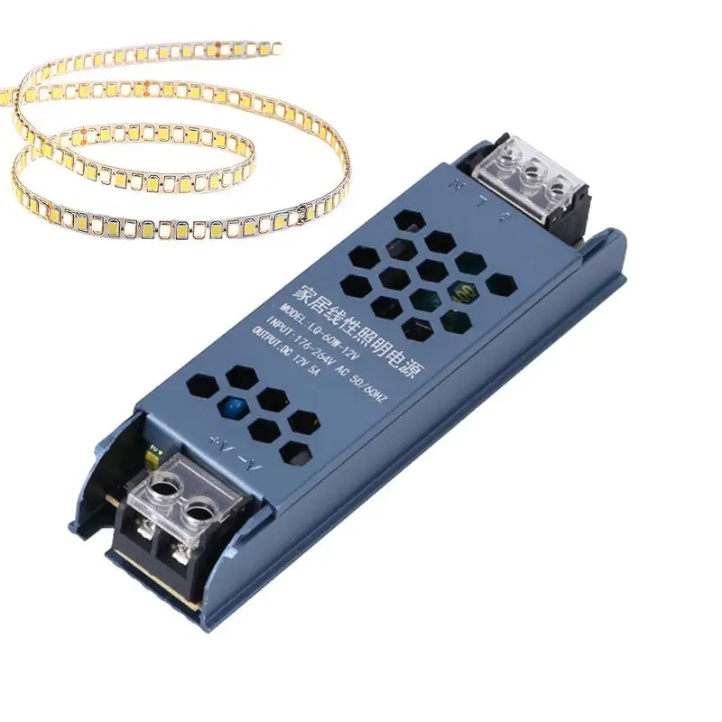 

Led Strip Light Transformer Energy-Saving Led Voltage Supply Protective Led Light Voltage Supply Lighting Accessories