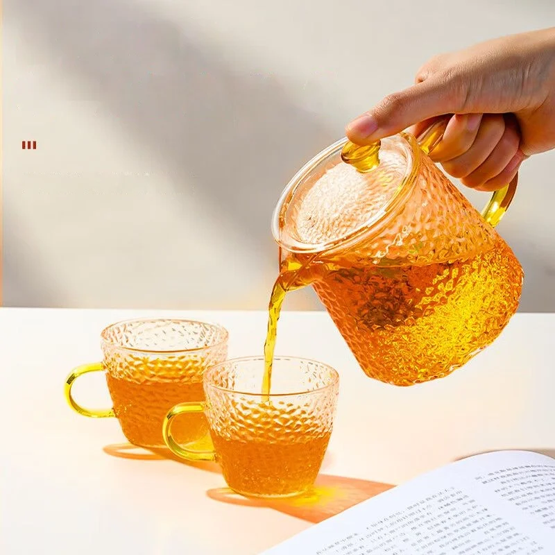 GIANXI 120ml Chinese Tea Gongfu Tea explosion-proof Main Cup Cup Holder Home Hammer Pattern Sample Set