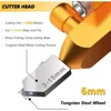 Professional 2-In-1 Ceramic And Glass Tile Cutter Portable Construction Hand Tool Diamond Glass Cutter Set For Tile Cutting 6