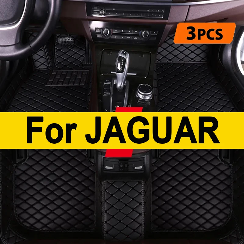 Tappetini Auto Per Jaguar Xjl Low-Level Xk Xk8 Xkr X-Type Super V8 I-Pace S-Type Xjs Xjr F-Pace Accessori Auto