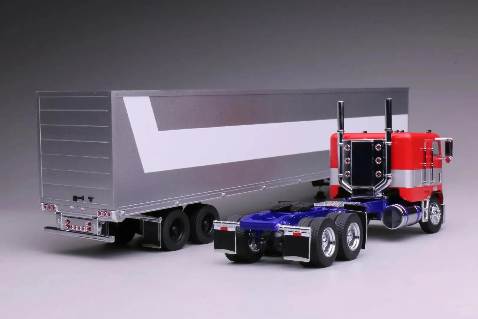 596 1:64 피터빌트 389 아메리칸 세미 트럭 트랙터 HEC 에디션 합금 다이캐스트 모델 수집용 전시품 트럭 애호가용 장난감