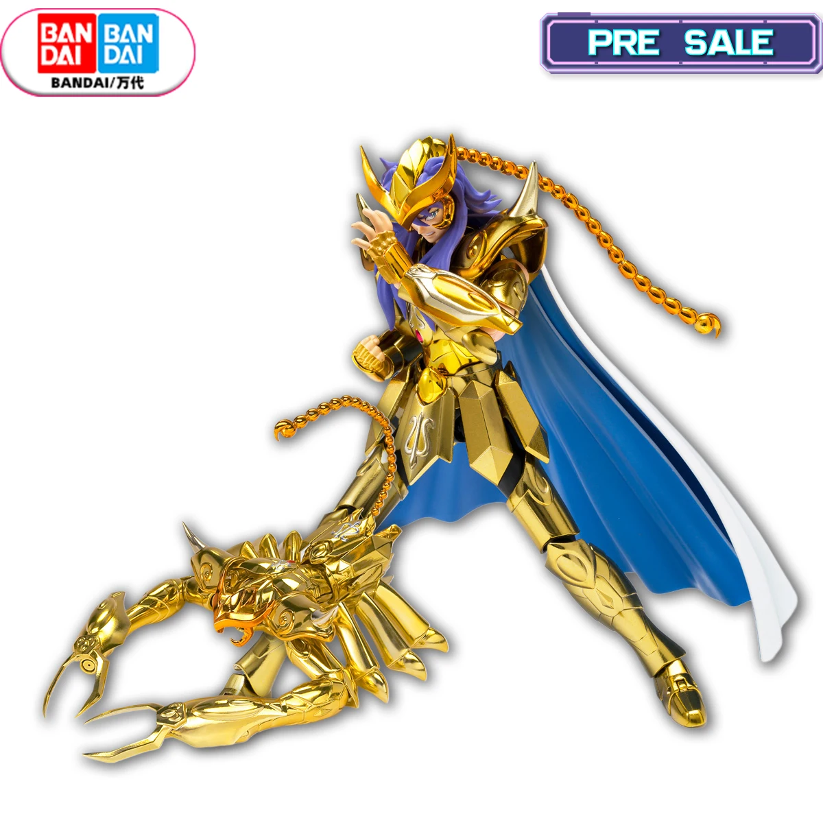 Bandai Saint Seiya Saint Cloth Myth Ex Scorpio Milo Pvc Action Figures Anime Figurine Toys