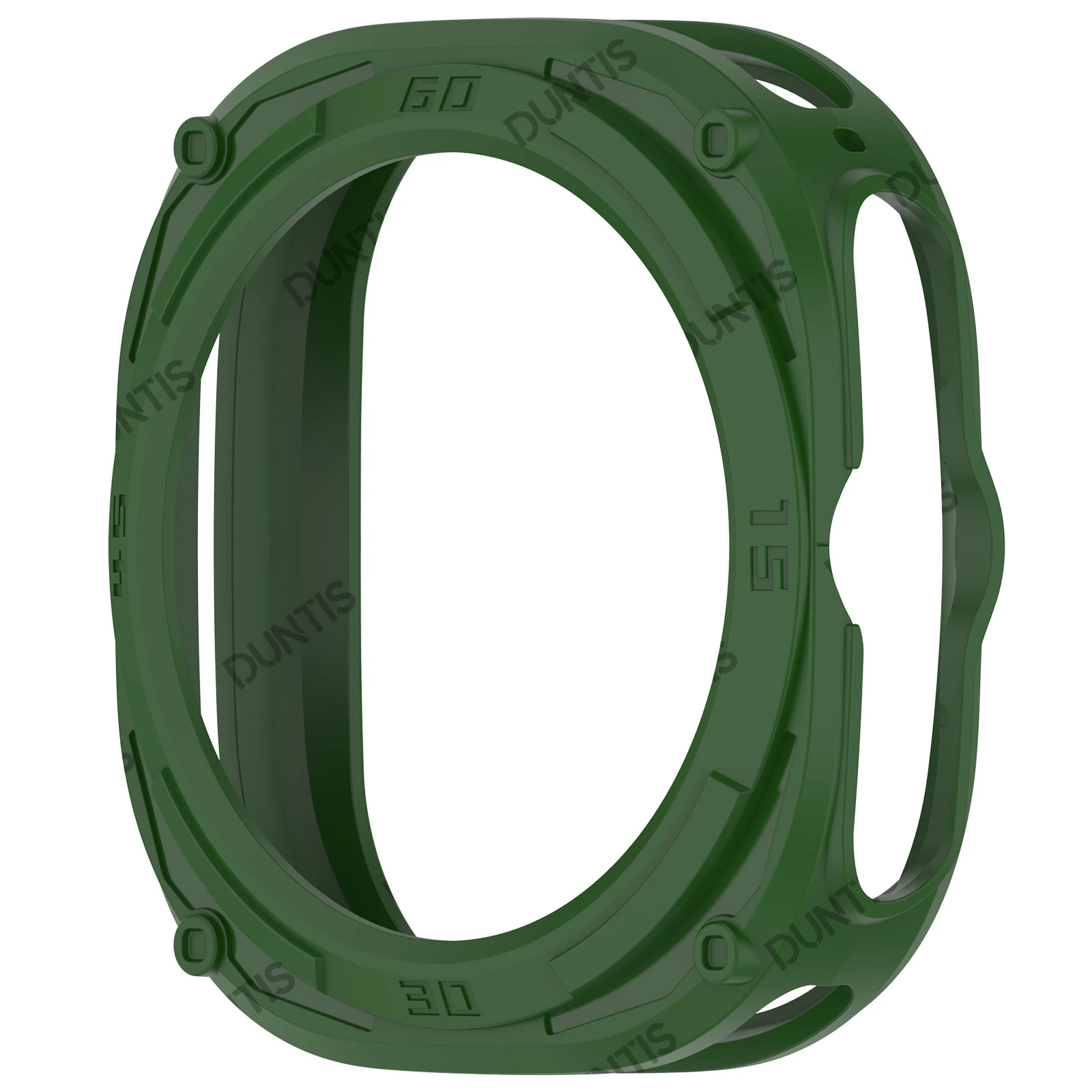 Shock-Proof Silicone Protective Case Cover - Shatter-Resistant Smart Watch Shell Accessories