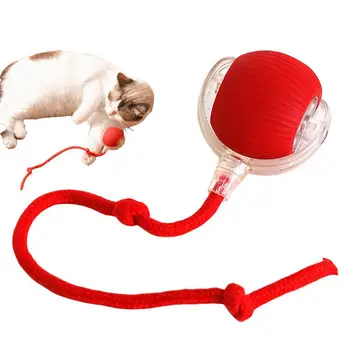 Interactive Cat Toys Ball Auto Electric Rolling Ball Toys for Cats/Kitty Pets Smart Automatic Teaser USB Rechargeable 5