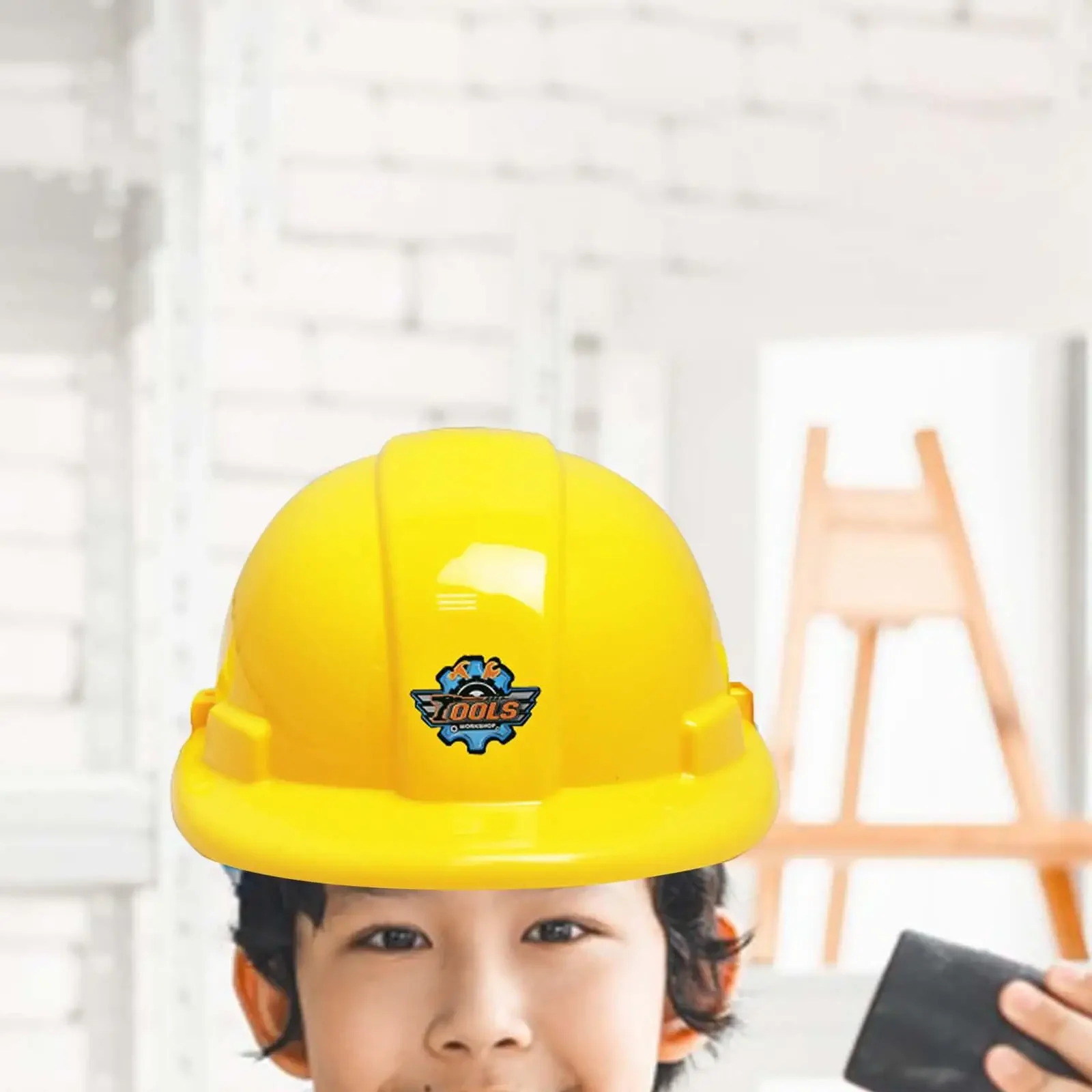 Construction Hat Kids Construction Hat Toy Construction Worker Helmet for 3 4 5 6 Years Old Birthday School Activities Themed Party Costume