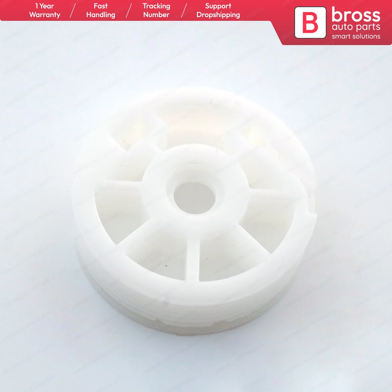 Bross Auto Parts BWR216 Electrical Power Window Regulator Wheel Front Left Door for Hyundai Accent MK2 2000-2006 Fast Shipment |