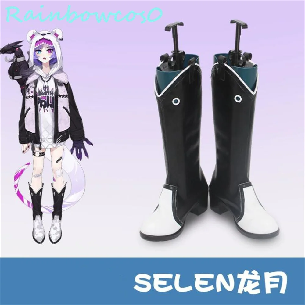 

Selen Tatsuki Virtual YouTuber VTuber Cosplay Shoes Boots Game Anime Halloween Christmas RainbowCos0 W3496