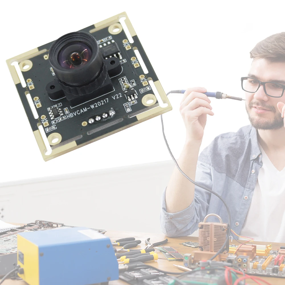 3-1Pcs OV9732 100 Degrees 1MP Camera Module 2M Cable 1280x720 for Android Micro USB Camera Module Free Driver Manual Focus