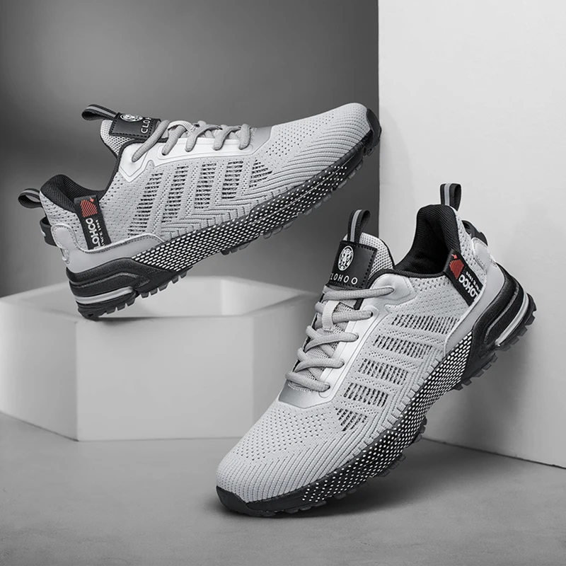 Upgraded Thick-Sole Mesh Sports Casual Shoes 4