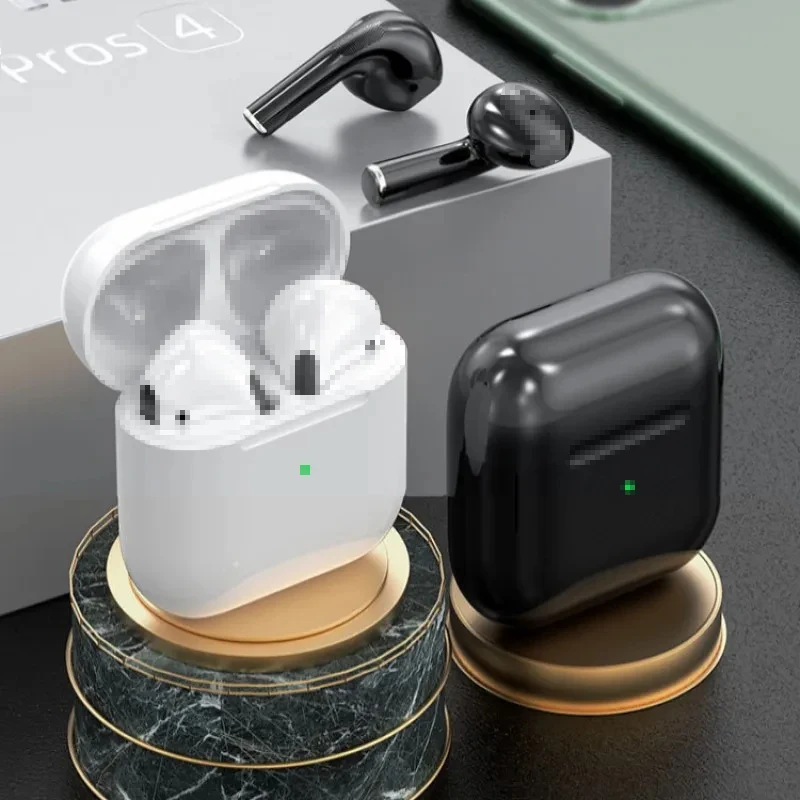 Cuffie Wireless Pro 4 Tws Auricolari Cuffie Impermeabili 5.0 Compatibili Con Bluetooth Con Microfono Per Auricolari Xiaomi Iphone Air Pod 4