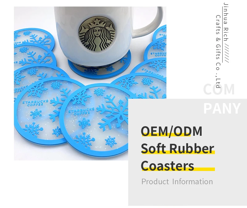 Factory Custom Soft PVC Rubber Silicone Coasters Customization 3D Custom Silicone Rubber Coaster Cup Mat Coaster Silicone Sofa 10 Sac44a2b3469c4d6397ce0f8ab2b1dc13V