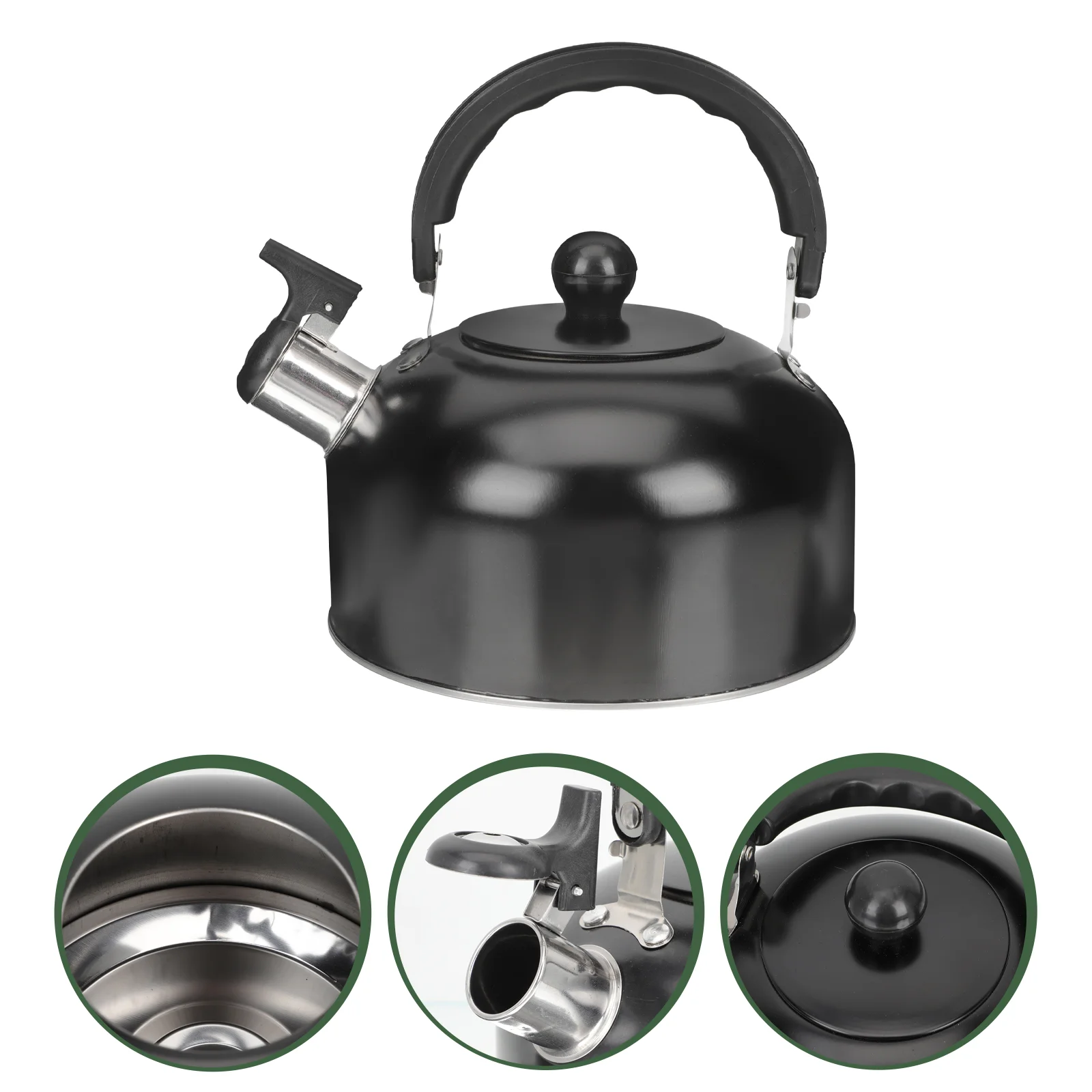 3 litre Inox Whistling Kettle Stainless steel Hot water Kettle with  sound-burning Metal Tea Kettle - AliExpress