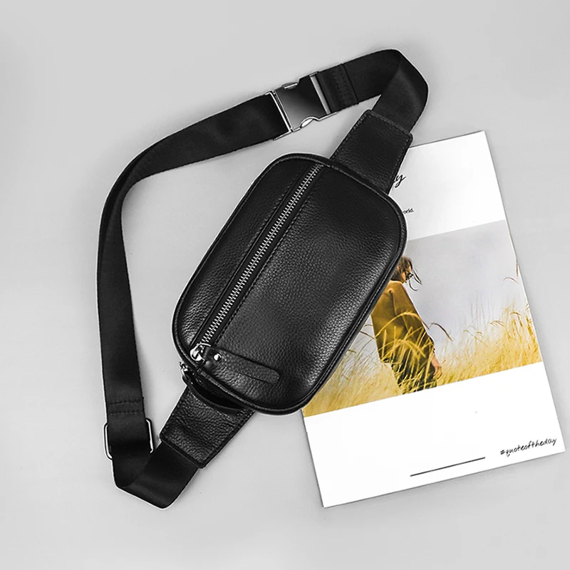다기능 가죽 힙범 가방: 필수적 여행 파트너