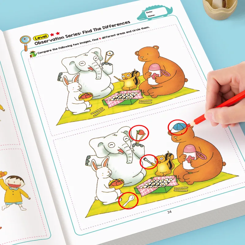 Visual Discovery Challenge: Concentration Training and Fun Puzzle Book