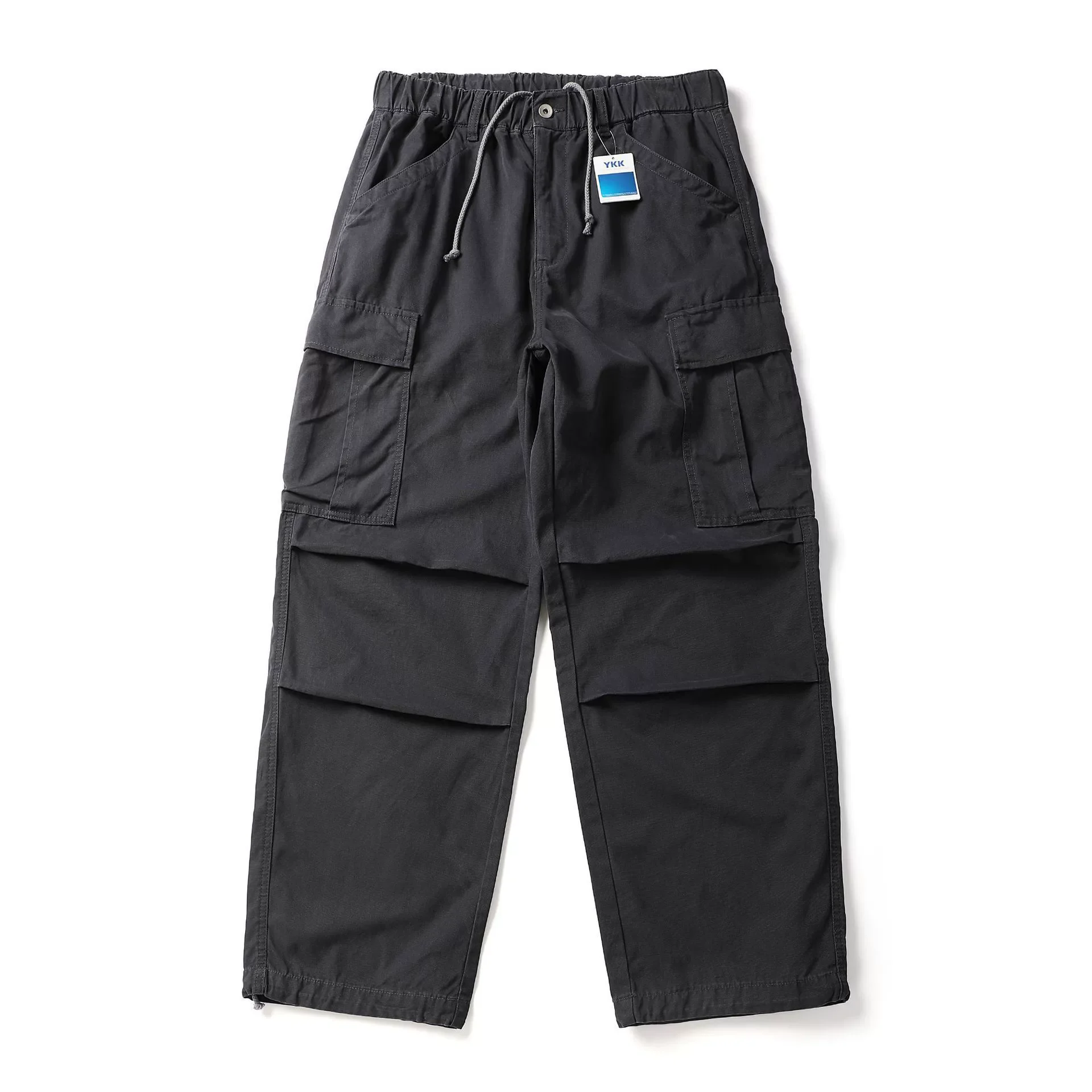 Camouflage Loose Workwear Pants Spring High Street Men's Women's Casual Trousers Non Elastic Longs Outdoor Trekking Camp Travel