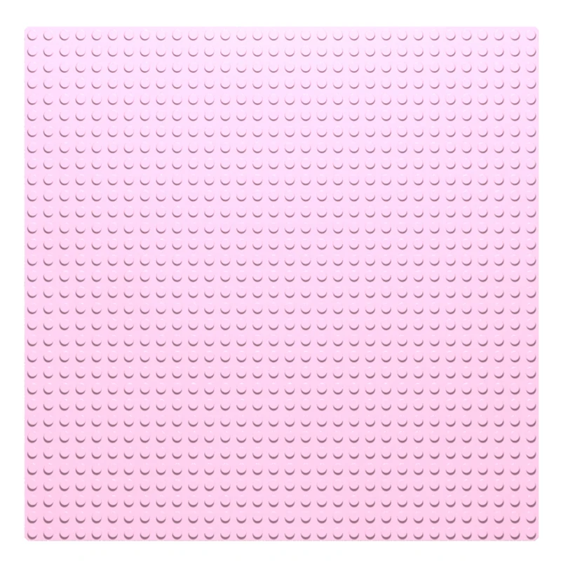 빌딩 블록 써드 파티 부품, 3811 베이스 플레이트 호환, 32x32 도트, 25.6x25.6cm, 2 개