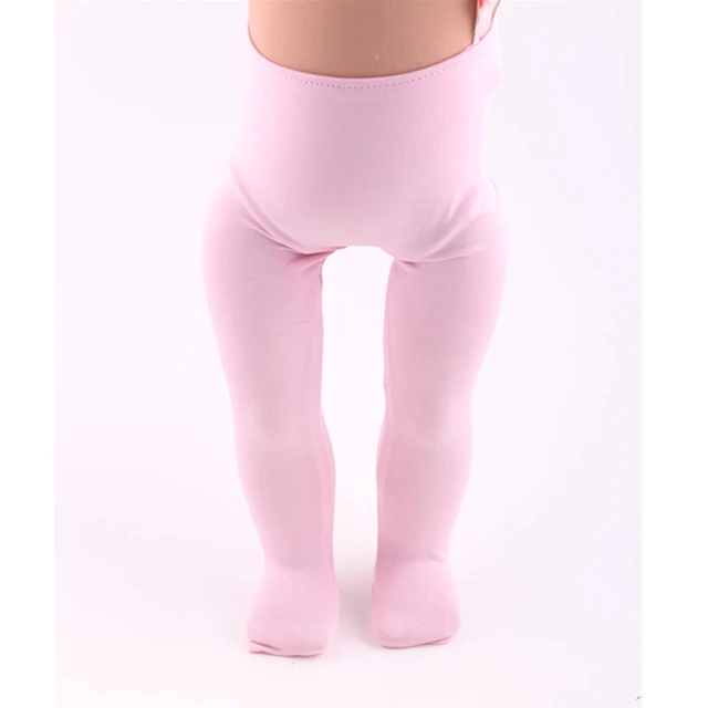 1 Set Doll Clothes Leggings Yoga Pants Accessories Fit 18Inch American Girl  Doll&43cm Newborn Baby Doll