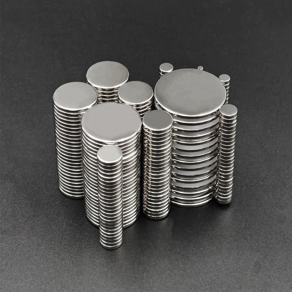 Round Magnets 2x2-20x2mm diameter Small Super Strong Magnetic neodymium for fridge board