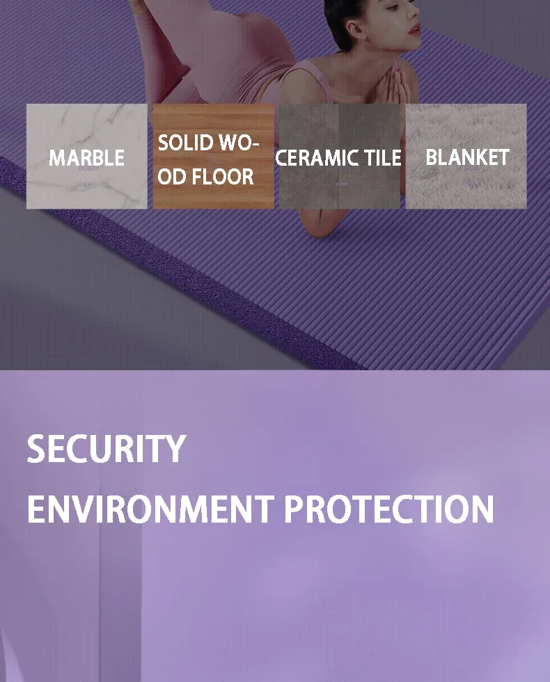 Yoga Mat with A Thickness of 20mm Anti Slip Pilates Fitness Mat Environmentally Friendly Tear Resistant WOMEN'S Yoga Mat Sac44ed7709ae4fc99ad159351613a2f18