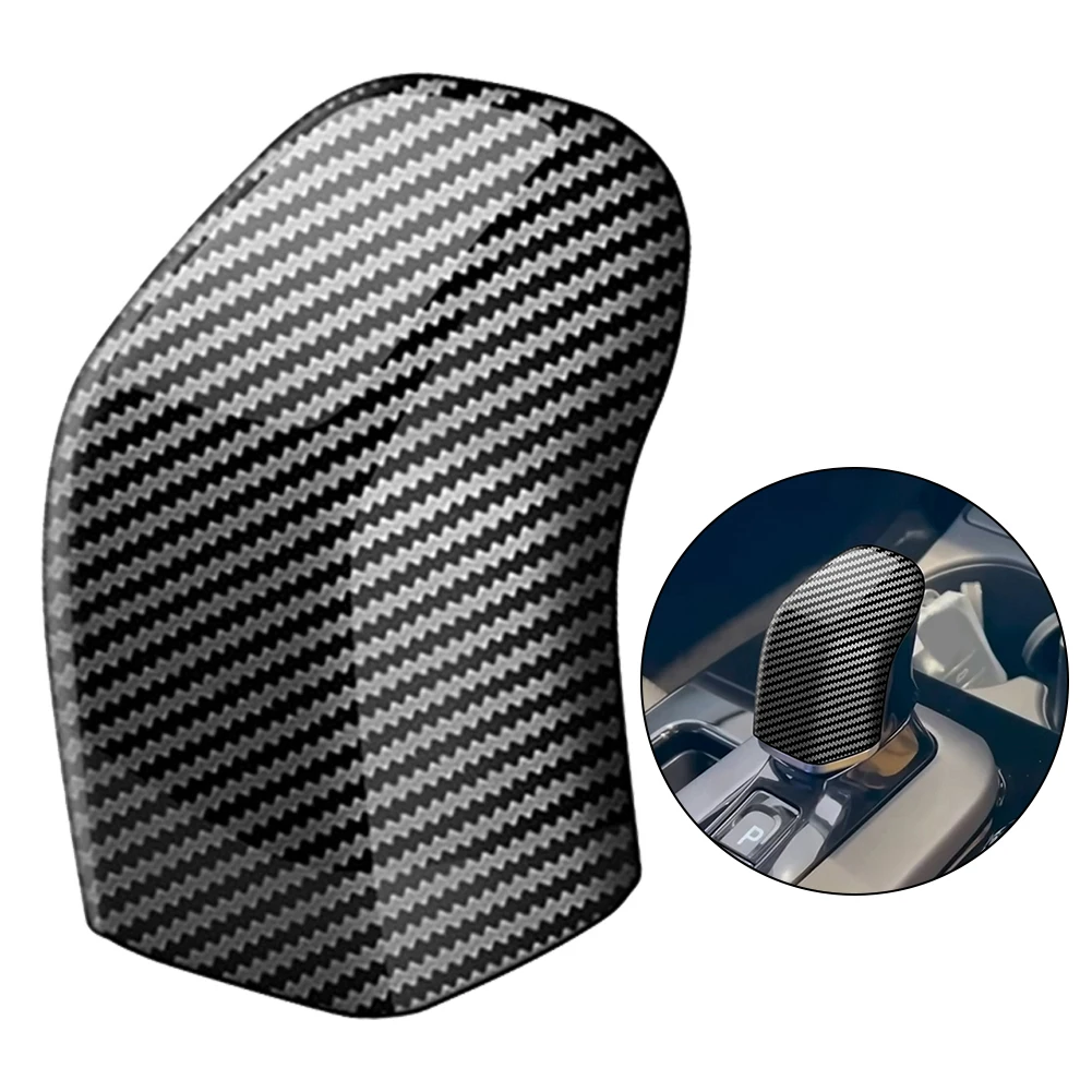 

Наклейка на крышку переключения передач из углеродного волокна ABS для Toyota Prius 60 Series 2023, автомобильный Стайлинг, автомобильные аксессуары