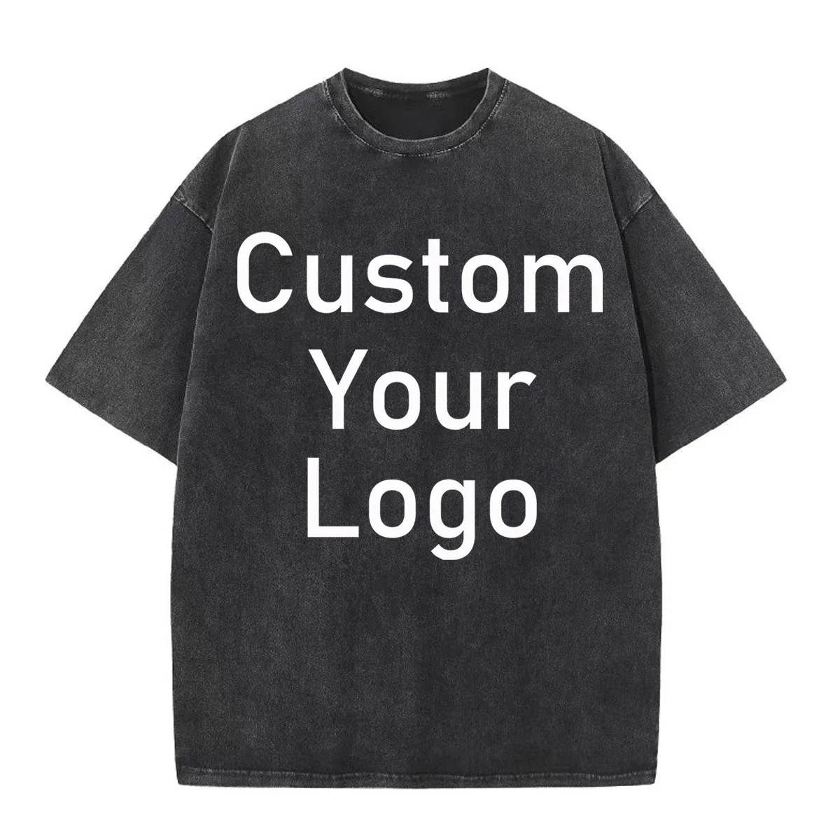 VIP Design Link Acid Wash 260g Cotton T Shirt Custom Your
