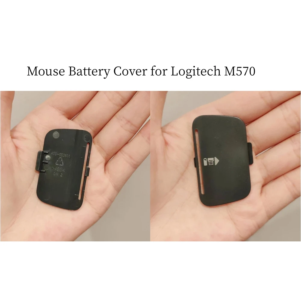 

1 PCS Trackball Mouse Battery Cover For Logitech M570 Mouse Replacement Accessories