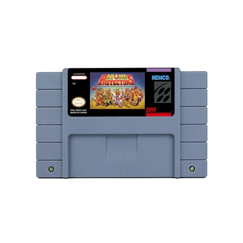 Stone Protector Action Game Per Snes 16 Bit Retro Cart Regalo Per Bambini