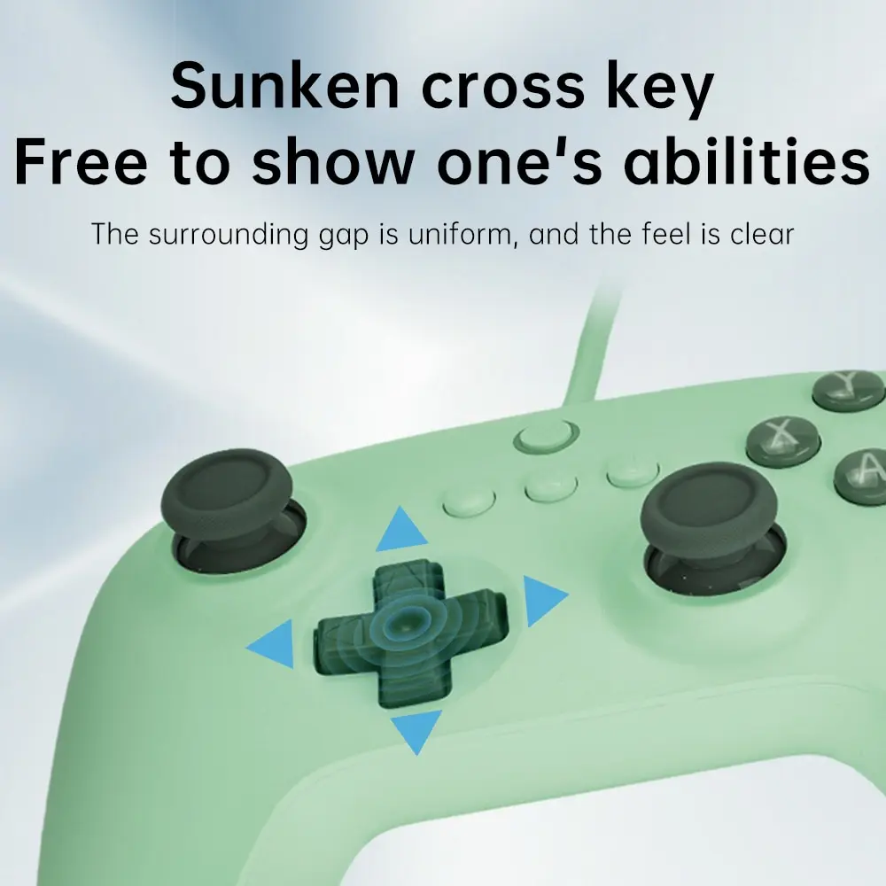 Game Controller 8Bitdo Ultimate C Wired for Windows 10 11 PC Android Steam Deck Raspberry Pi Plug-and-play PC