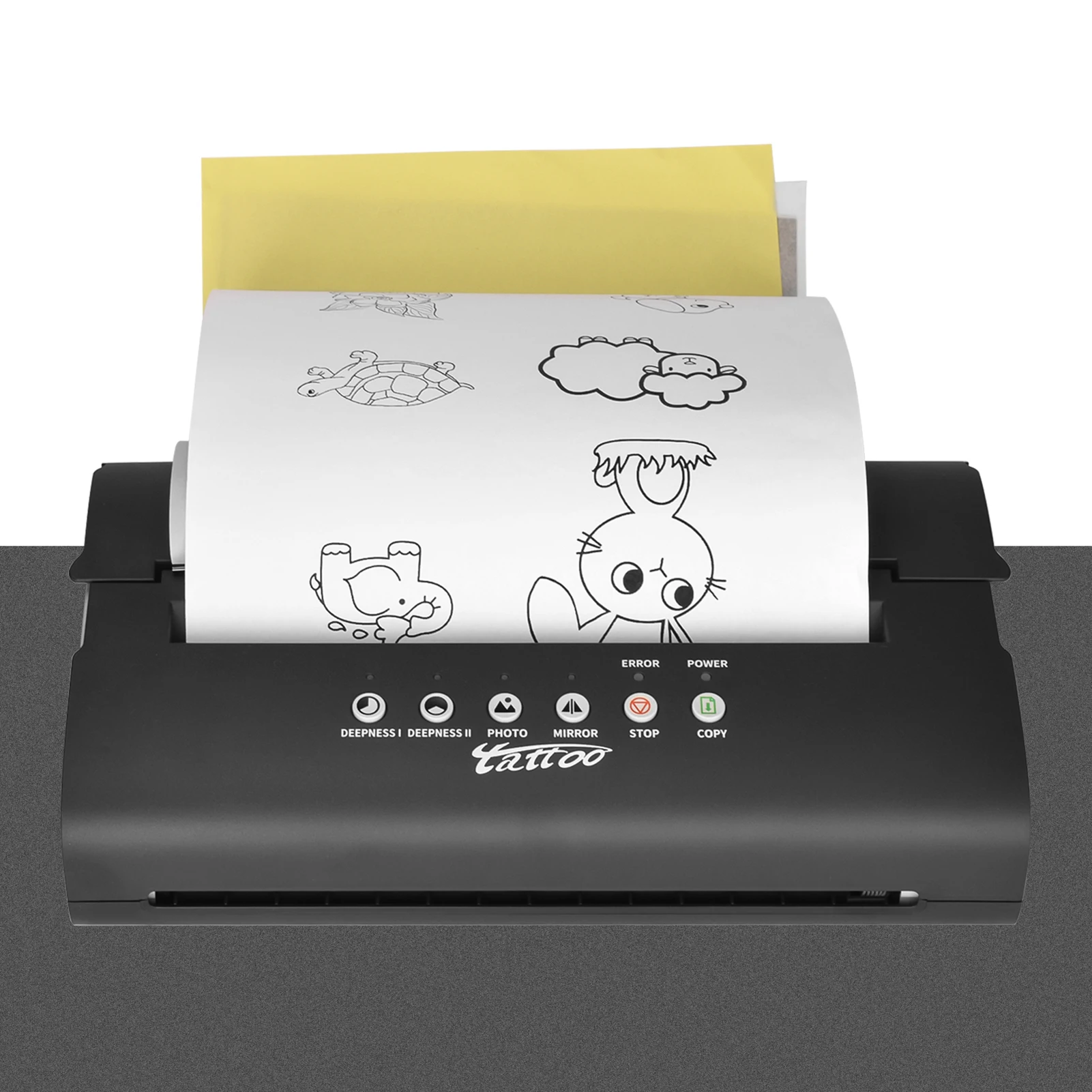 Tattoo Stencil Transfer Printer Machine Tattoo Printer Paper Portable  Thermal Stencil Maker Line Photo Drawing Printing Copier - AliExpress