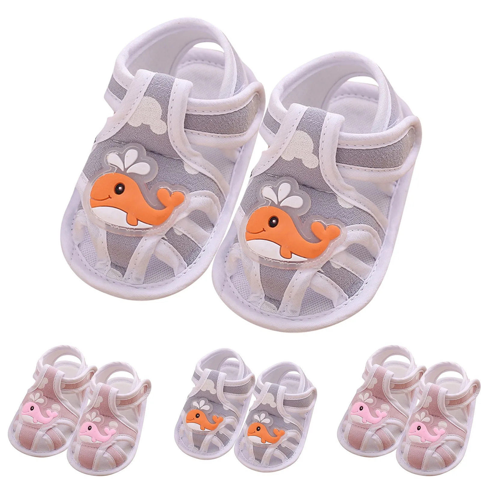 Baby Shoes Boys And Girls Walking Shoes Comfortable And Fashionable Girl Sandals 12 Months Boys Size 13 Sandals